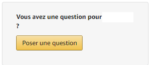 Amazon Vous Avec Une Question Pour